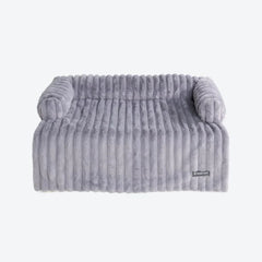Luxury Couch Cover Dog Bed - Grey