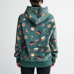 The Germany Human Hoodie - Dark Green