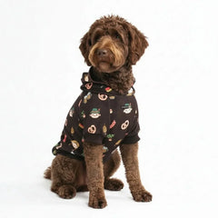 The Germany Dog Hoodie - Dark Brown
