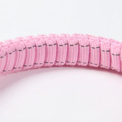 Multipurpose Seatbelt Handsfree Leash & Poop Bag Holder Set - Pink