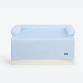 Frostcore™ Cooling Couch Cover Dog Bed - Waffle Blue