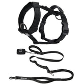 Comfort Control No-Pull Dog Harness and Multipurpose Leash Set - Black