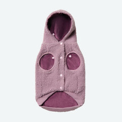 Teddy Sherpa Dog Jacket - Taupe