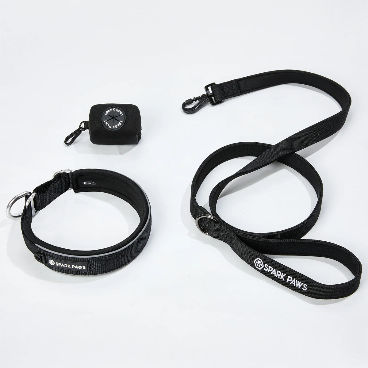 Martingale Collar Set - Black