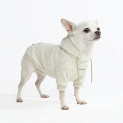 Essential Dog Hoodie - Oatmeal Heather