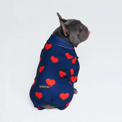Dog Pajama - Hearts