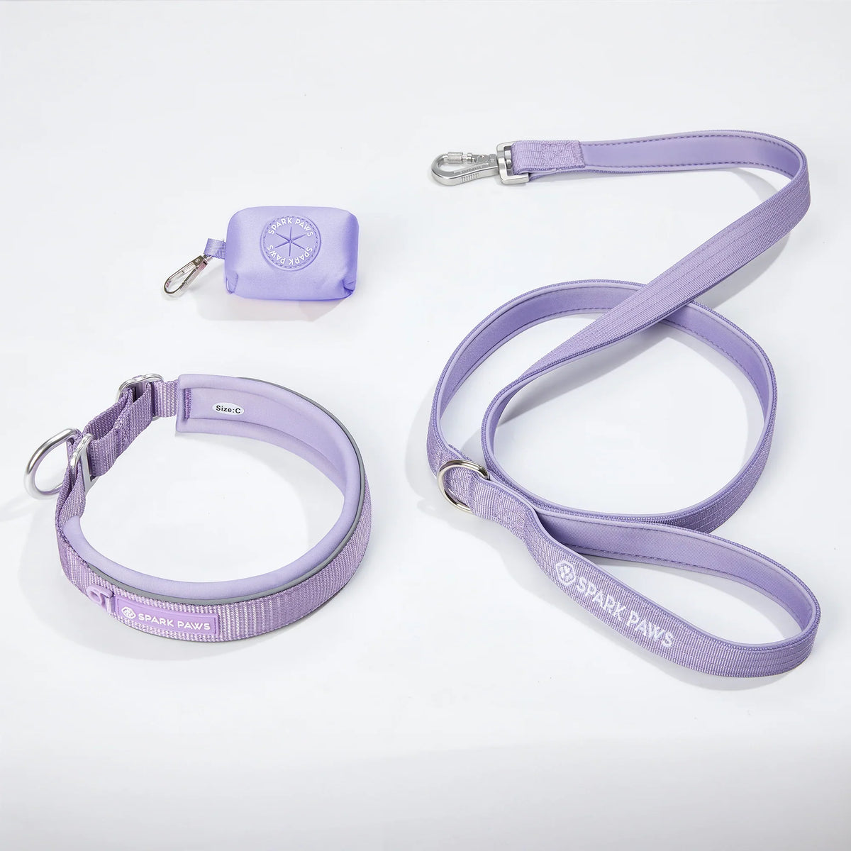 Martingale Collar Set - Lilac