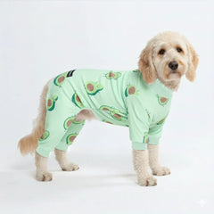 Dog Pajama - Avocado