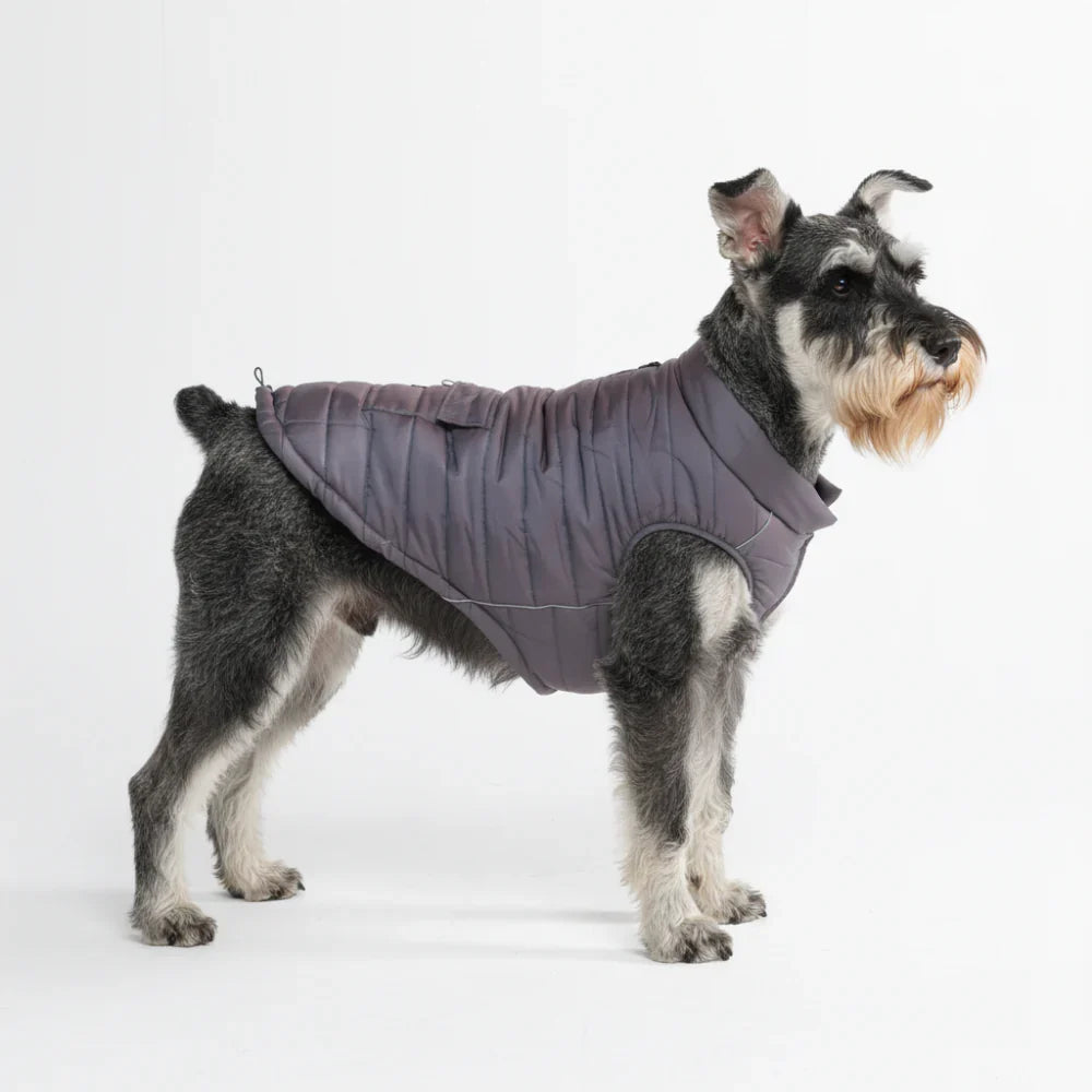 WarmShield Water-Resistant Jacket - Gunmetal Grey